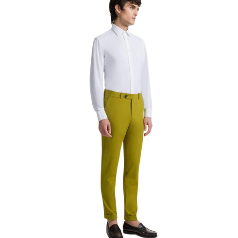 RRD Camicia elegante Camicia Uomo a maniche lunghe monocolore Bianco - Francavilla Moda